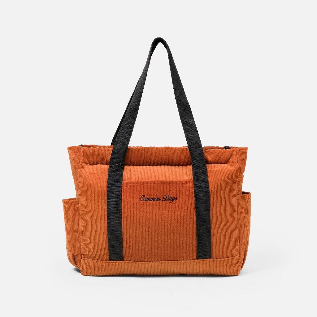 Common Days Carry All V1 Corduroy Tote Bag (1)