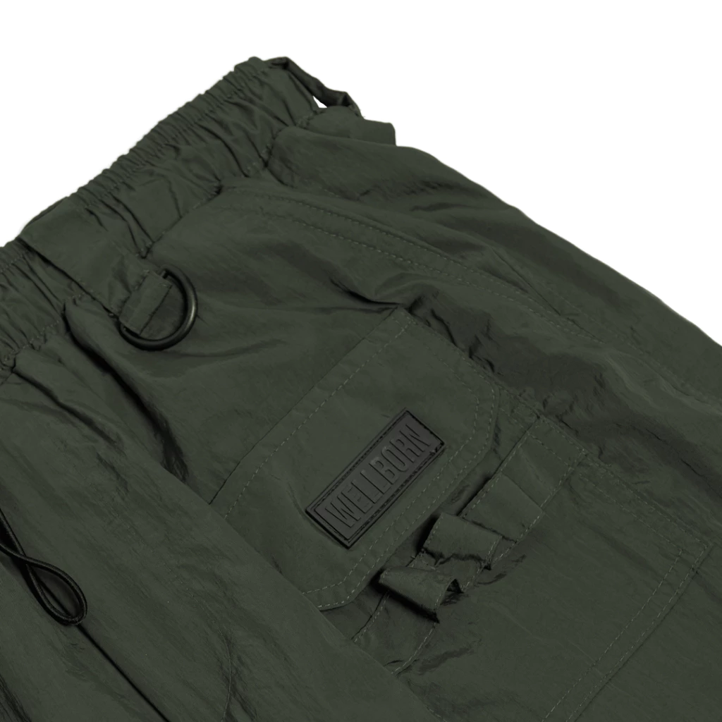 Wellborn Crease Cargo Pants Olive (4)