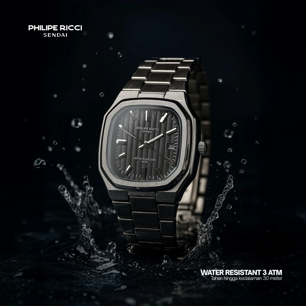 PhiLipe Ricci Sendai Men Watch Stainless Steel (2)