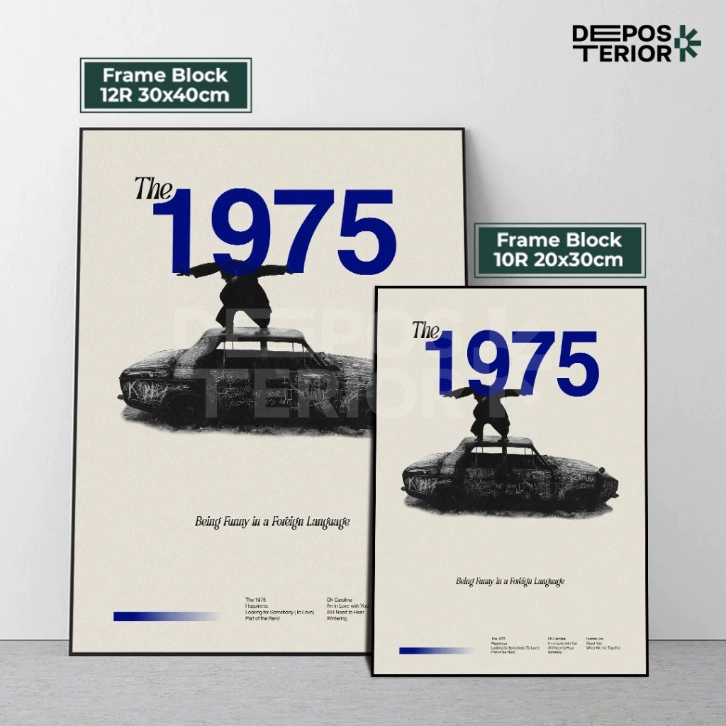 Poster Cover Album 1975 Frameblock (2)