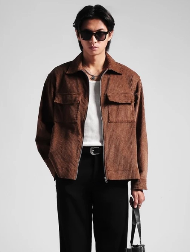 Arholma Studios Corduroy Zip Jacket Hiraeth (1)