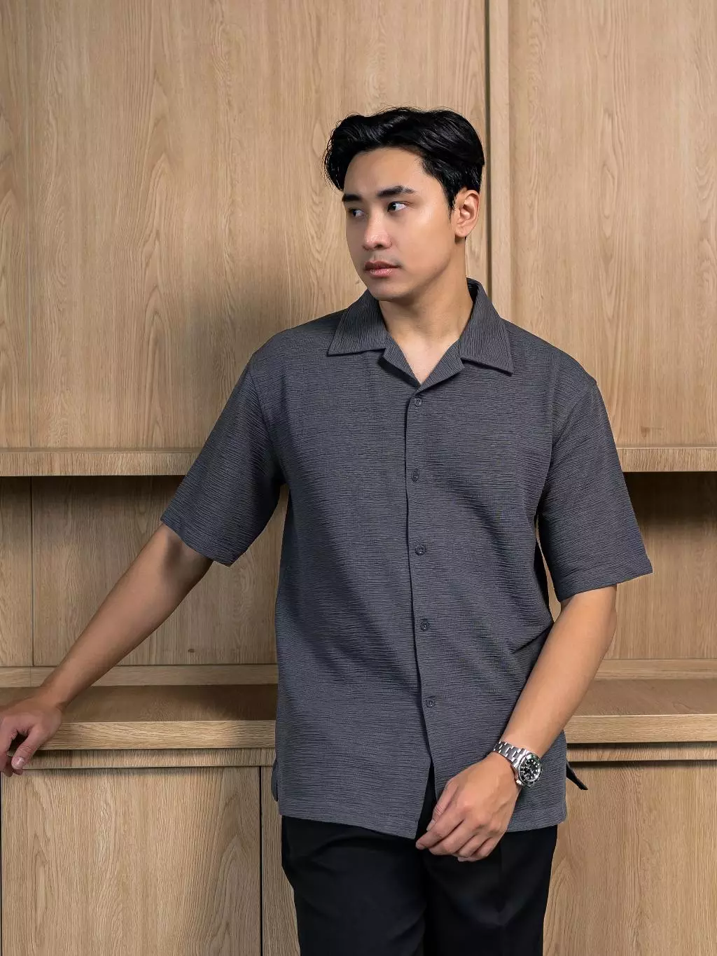 BYBLANK Odate Kemeja Knit Bowling (4)