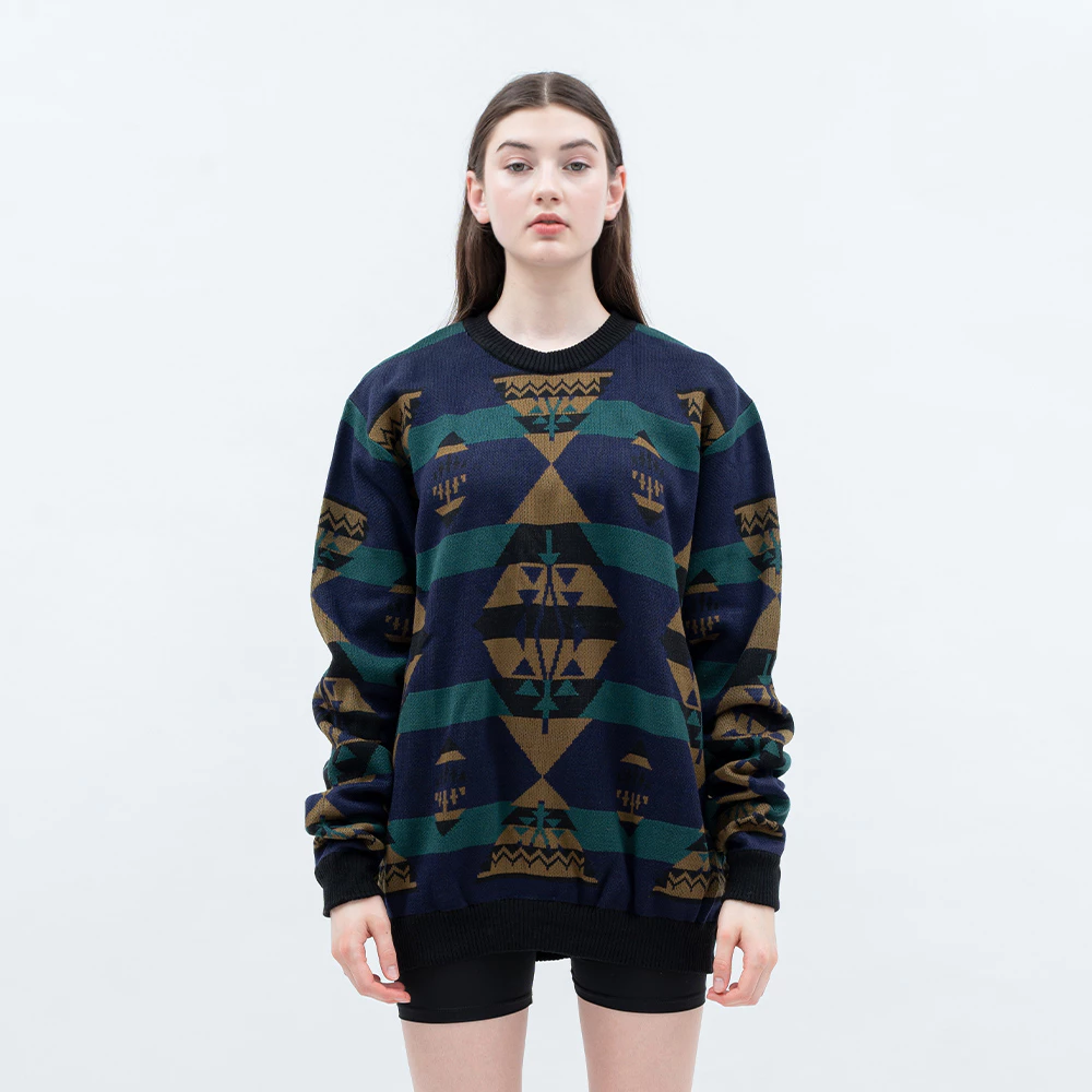 Kevas Locca Nordic Knitted Sweater (1)