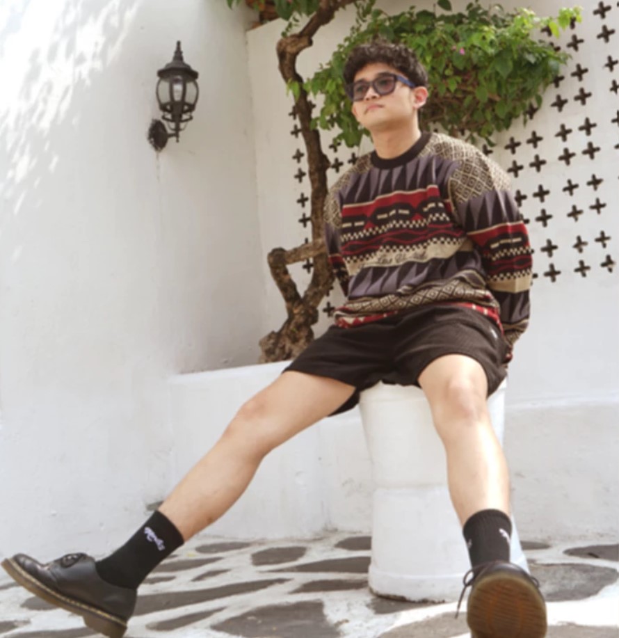 Kevas Vestidos Nordic Knitted Sweater (1)