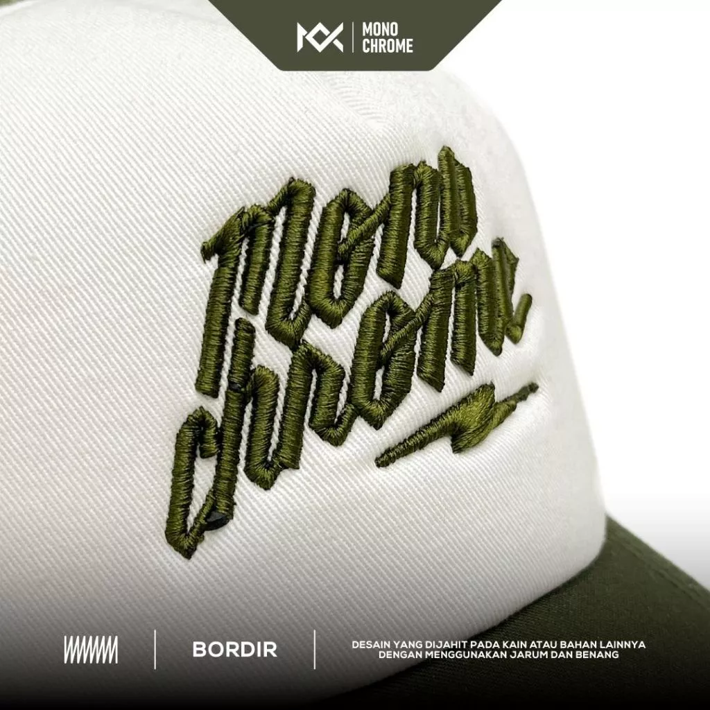 Monochrome Trucker Hat Willow Green (3)