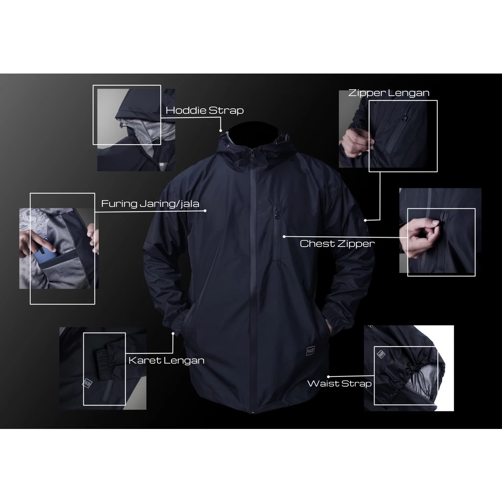 Tad Jaket Pria Outdoor Waterpoof (2)